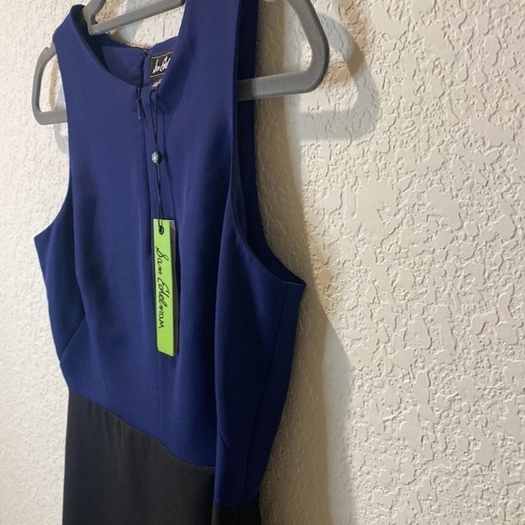 SAM Edelman Colorblock, Front & Back Zipper Sheath Dress - Picture 5 of 14